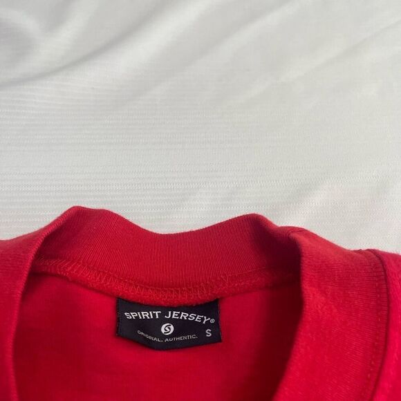 NWT Spirit Jersey Merry Christmas Long Sleeve Shirt Size Small New - Picture 4 of 8